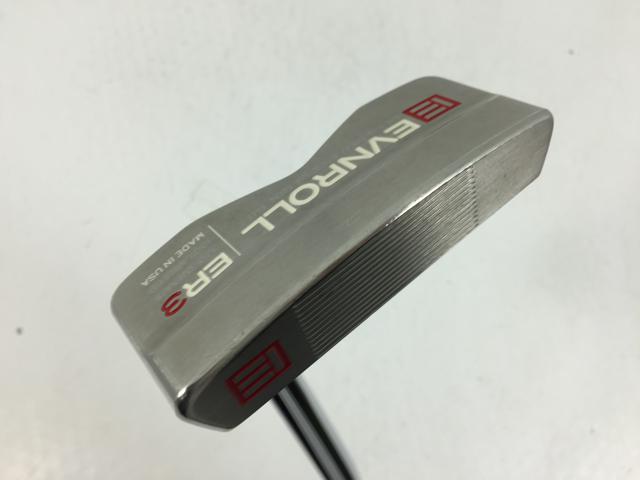 【中古ゴルフクラブ】EVNROLL(イーブンロール) EVNROLL(イーブンロール) ER3 ウィングブレード パター オリジナルスチール パター【14日間返品OK】