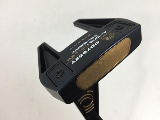 【中古ゴルフクラブ】オデッセイ Ai-ONE MILLED TRI-BEAM (ミルド トライビーム) SEVEN T パター 2024 STROKE LAB(ストローク ラボ) 90 シャフト パター【14日間返品OK】
