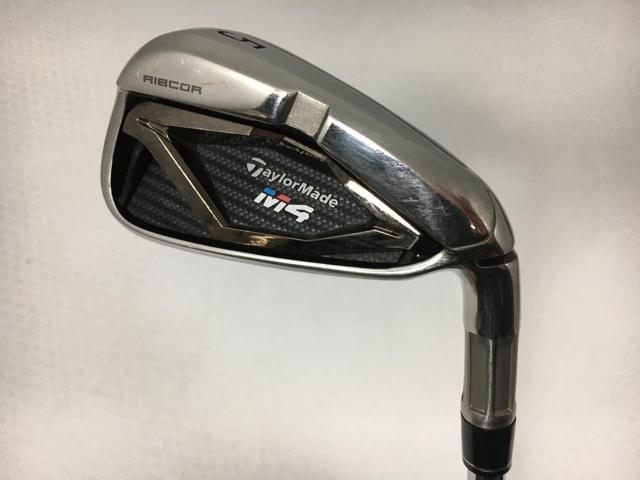【中古ゴルフクラブ】(8本セット)テーラーメイド M4 アイアン 2018 (日本仕様) REAX90 JP スチール 5〜9.P.A.S【14日間返品OK】