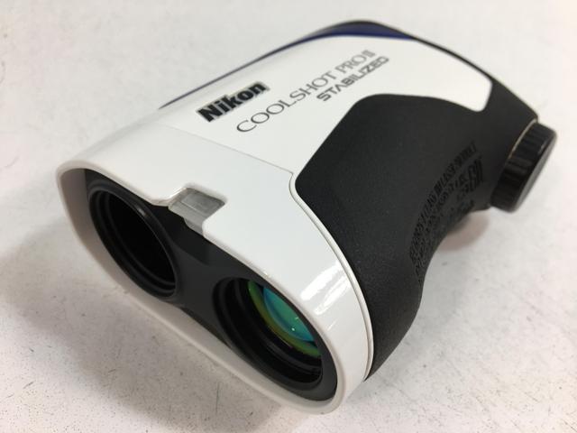 【中古ゴルフ用品】【超美品】ニコン レーザー距離計 COOLSHOT PRO?(クールショットプロ2) STABILIZED [ホワイト]【14日間返品OK】