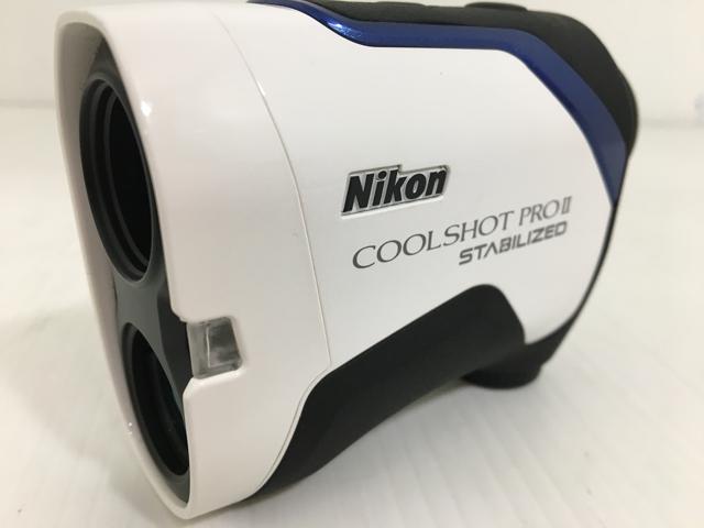 【中古ゴルフ用品】【超美品】ニコン レーザー距離計 COOLSHOT PRO?(クールショットプロ2) STABILIZED [ホワイト]【14日間返品OK】