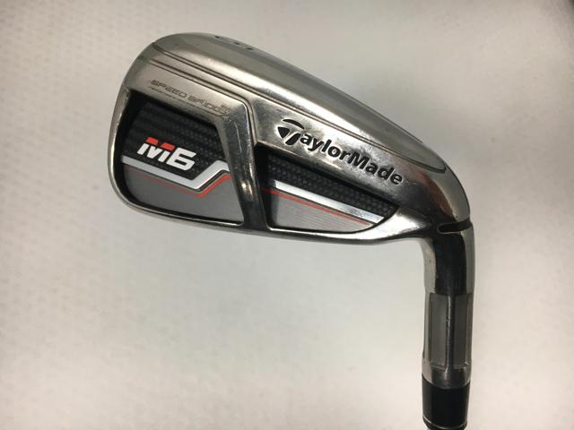 【中古ゴルフクラブ】(6本セット)テーラーメイド M6 アイアン 2019 (日本仕様) REAX85 JP スチール 5.〜9.P【14日間返品OK】