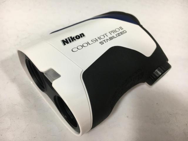 【中古ゴルフ用品】【超美品】ニコン レーザー距離計 COOLSHOT PRO?(クールショットプロ2) STABILIZED [ホワイト]【14日間返品OK】
