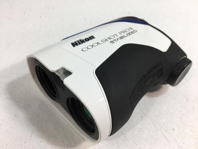 【中古ゴルフ用品】【超美品】ニコン レーザー距離計 COOLSHOT PRO?(クールショットプロ2) STABILIZED [ホワイト]【14日間返品OK】