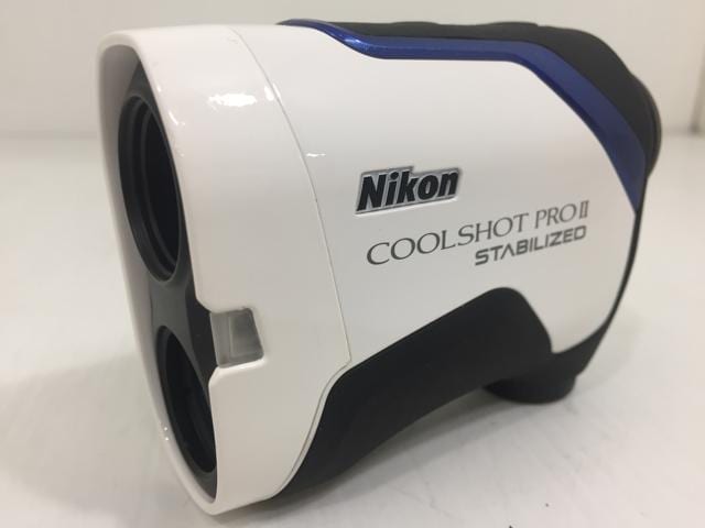 【中古ゴルフ用品】【超美品】ニコン レーザー距離計 COOLSHOT PRO?(クールショットプロ2) STABILIZED [ホワイト]【14日間返品OK】