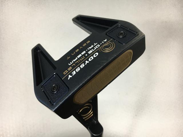 【中古ゴルフクラブ】オデッセイ Ai-ONE MILLED TRI-BEAM (ミルド トライビーム) SEVEN T パター 2024 STROKE LAB(ストローク ラボ) 90 シャフト パター【14日間返品OK】
