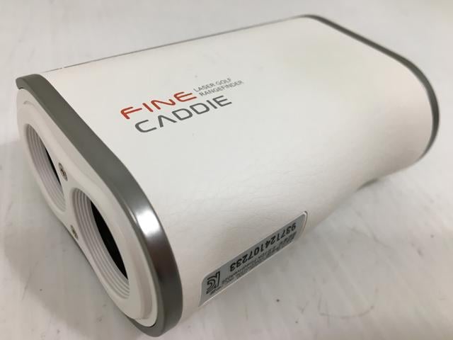 お買い得品！【中古ゴルフ用品】FINE CADDIE レーザー距離計 ファインキャディ J300 [ホワイト]【14日間返品OK】