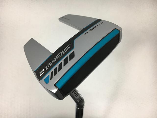 お買い得品！【中古ゴルフクラブ】ピン SIGMA2 TYNE 4 パター プラチナム 2019 オリジナルスチール パター【14日間返品OK】