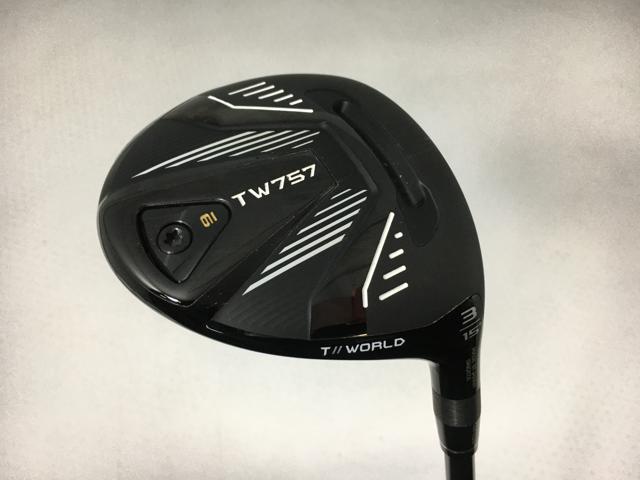 お買い得品！【中古ゴルフクラブ】【美品】ホンマ TOUR WORLD (ツアーワールド) TW757 フェアウェイ VIZARD for TW757 3W【14日間返品OK】