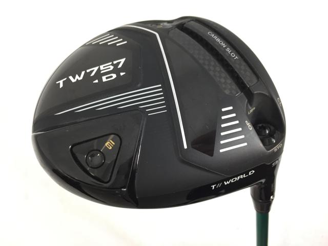 【中古ゴルフクラブ】ホンマ TOUR WORLD (ツアーワールド) TW757 TYPE-D ドライバー VIZARD EX-A 55 1W【14日間返品OK】