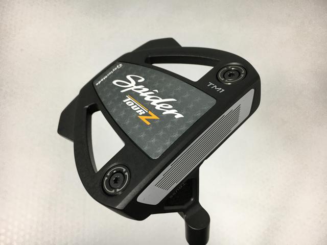 お買い得品！【中古ゴルフクラブ】【超美品】テーラーメイド スパイダー ツアー Z TM1 TRUSS ヒール パター 2024 KBS BLACK STEPLESS スチール パター【14日間返品OK】