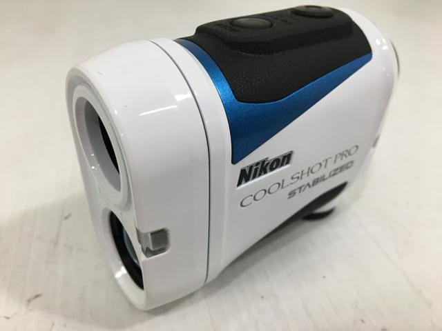 お買い得品！【中古ゴルフ用品】【超美品】ニコン レーザー距離計 COOLSHOT PRO(クールショットプロ) STABILIZED【14日間返品OK】