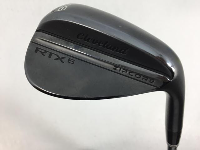 【中古ゴルフクラブ】クリーブランド RTX-6 ZIPCORE ブラックサテン ウェッジ 58.12 FULL 2023 D/G SW【14日間返品OK】