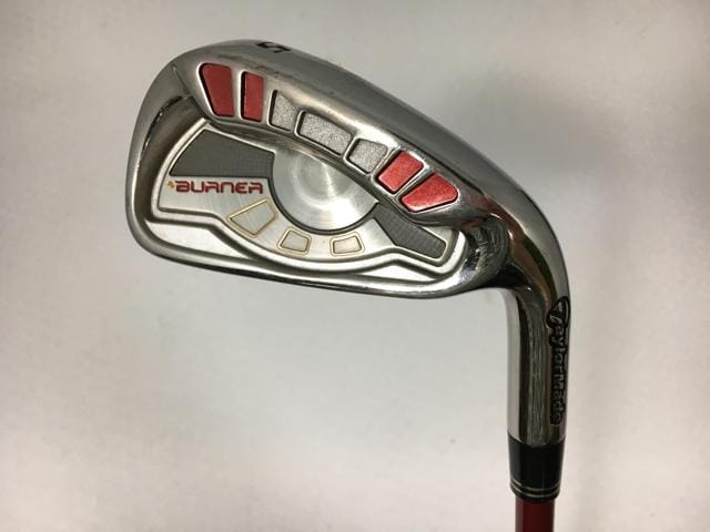 お買い得品！【中古ゴルフクラブ】(7本セット)テーラーメイド バーナー アイアン 2007 (日本仕様) RE-AX SUPER FAST 55 5〜9.P.S【14日間返品OK】