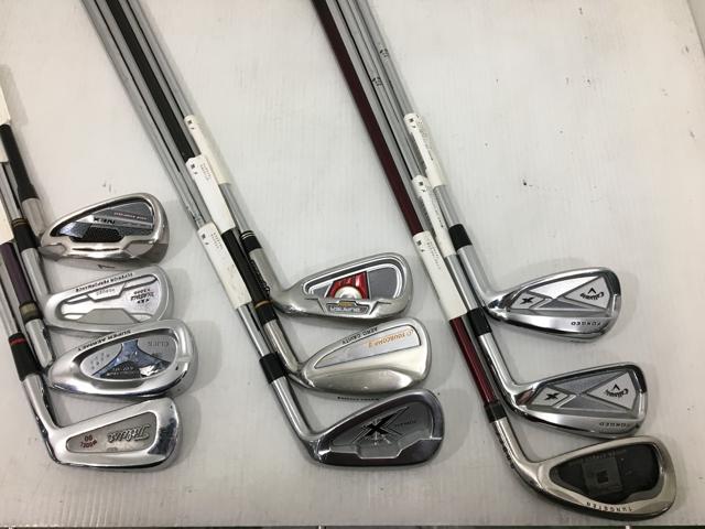 お買い得品！【中古ゴルフクラブ】各種メーカー メガ盛りセット 各種スチール/カーボン 【14日間返品OK】