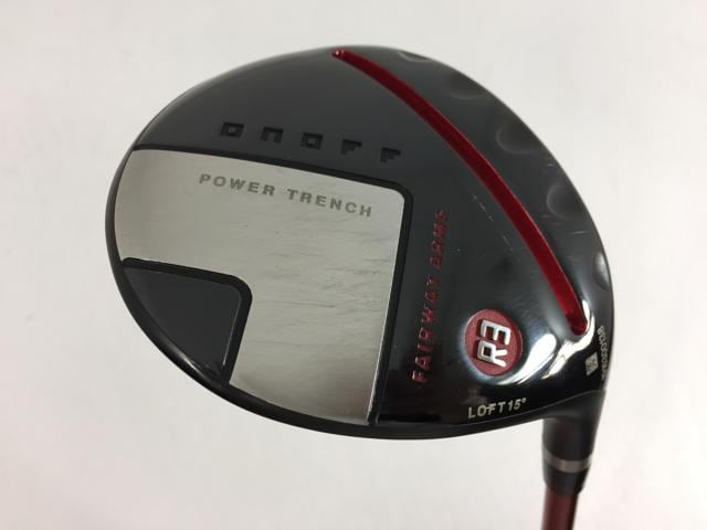 お買い得品！【中古ゴルフクラブ】ダイワ(グローブライド) ONOFF フェアウェイ アームズ 黒(KURO) 2019 LABO SPEC HASHIRI-f50 R3W【14日間返品OK】