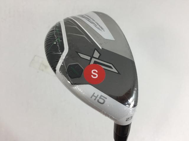 お買い得品！【中古ゴルフクラブ】【未使用品】ダンロップ ゼクシオ エックス (XXIO X eks) マットホワイト ユーティリティ 2023 Miyazaki AX-2 H5【14日間返品OK】