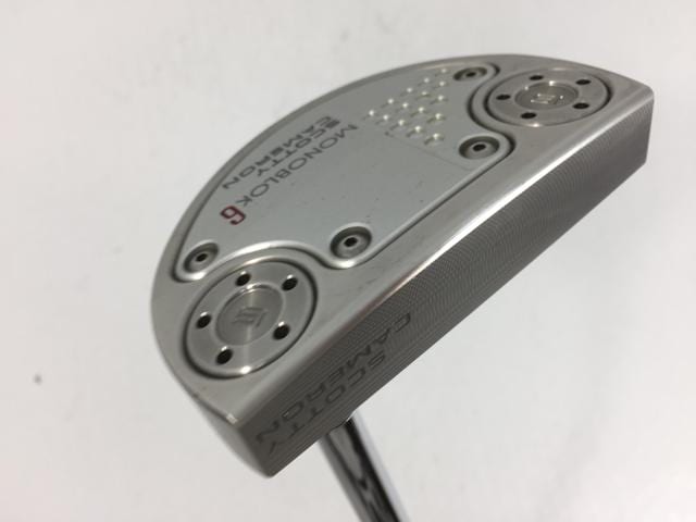 お買い得品！【中古ゴルフクラブ】タイトリスト スコッティ・キャメロン MONOBLOK 6 (モノブロック 6) 2023 オリジナルスチール パター【14日間返品OK】