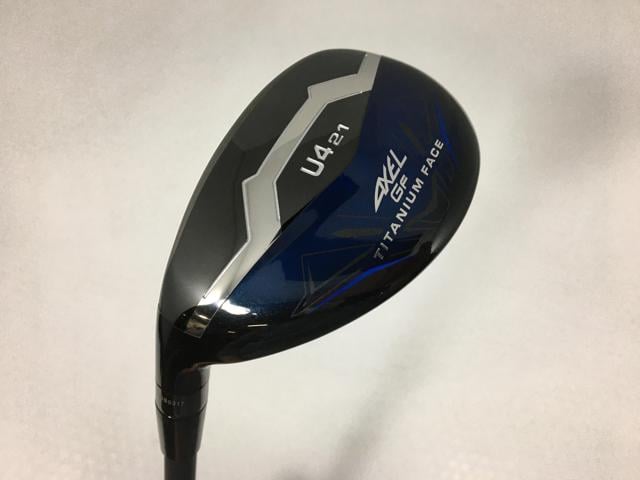 お買い得品！【中古ゴルフクラブ】【超美品】ツルヤゴルフ アクセル GF DUAL IMPACT ユーティリティ 2023 VANQUISH for AXEL U4【14日間返品OK】