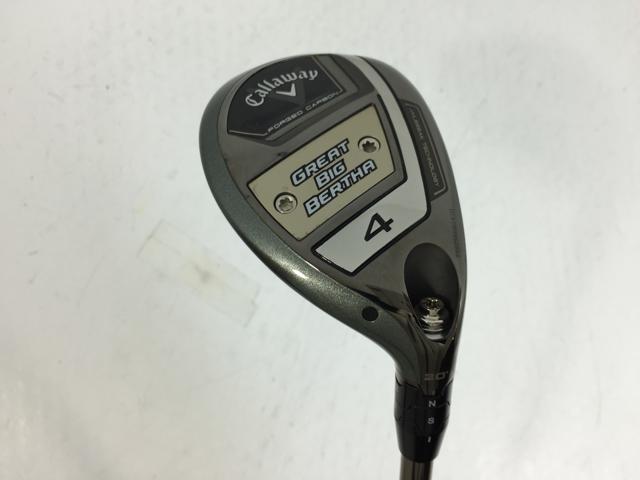 【中古ゴルフクラブ】【超美品】キャロウェイ グレートビッグバーサ ユーティリティ 2023 (日本仕様) SPEEDER NX 40 for GBB 4H【14日間返品OK】