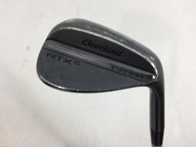 【中古ゴルフクラブ】クリーブランド RTX-6 ZIPCORE ブラックサテン ウェッジ 56.12 FULL 2023 D/G 85 SW【14日間返品OK】