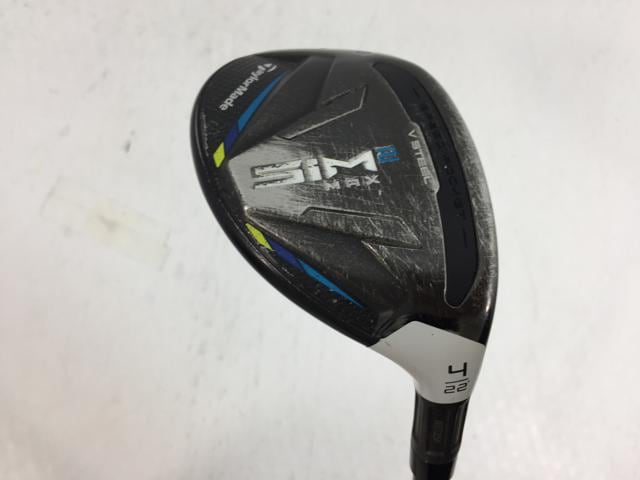 【中古ゴルフクラブ】テーラーメイド SIM2 MAX (シム2 マックス) レスキュー 2021 (日本仕様) TENSEI BLUE TM60 U4【14日間返品OK】