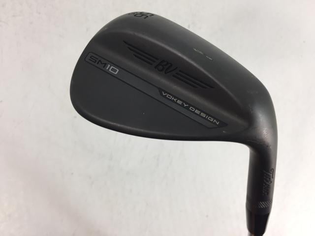 【中古ゴルフクラブ】【超美品】タイトリスト ボーケイ ウェッジ スピンミルド SM10 (ジェットブラック)56.10S(日本仕様) BV105 SW【14日間返品OK】
