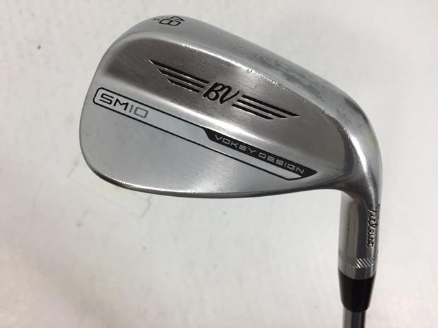 【中古ゴルフクラブ】タイトリスト ボーケイ ウェッジ スピンミルド SM10 (ツアークロム)48.10F(日本仕様) BV105 PW【14日間返品OK】