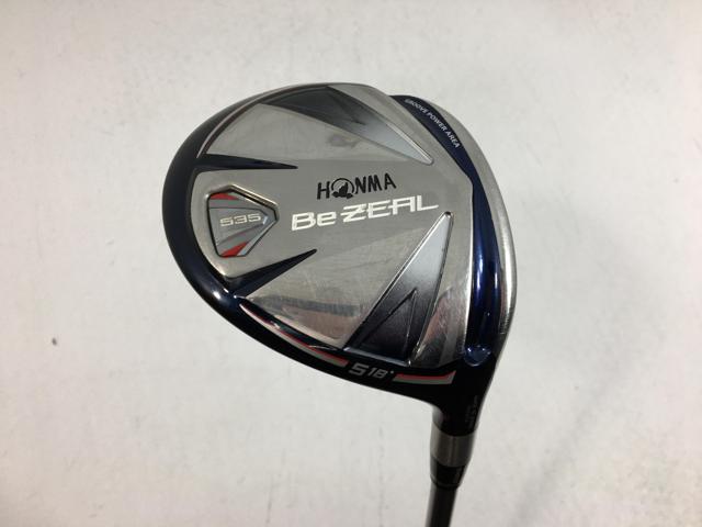 【中古ゴルフクラブ】ホンマ Be ZEAL(ビジール) 535 フェアウェイ 2018 VIZARD for Be ZEAL 5W【14日間返品OK】