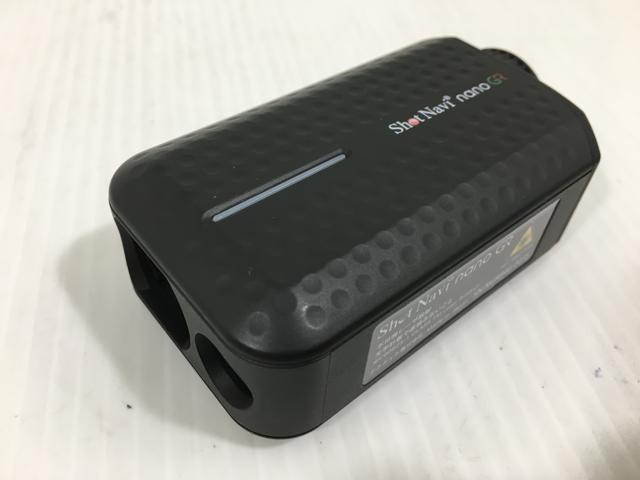 お買い得品！【中古ゴルフ用品】【超美品】テクタイト(ショットナビ) レーザー距離計 Shot Navi(ショットナビ) Laser Sniper nano GR [ブラック]【14日間返品OK】
