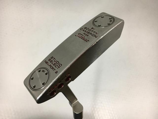 【中古ゴルフクラブ】タイトリスト スコッティ・キャメロン スタジオセレクト ニューポート2 オリジナルスチール パター【14日間返品OK】