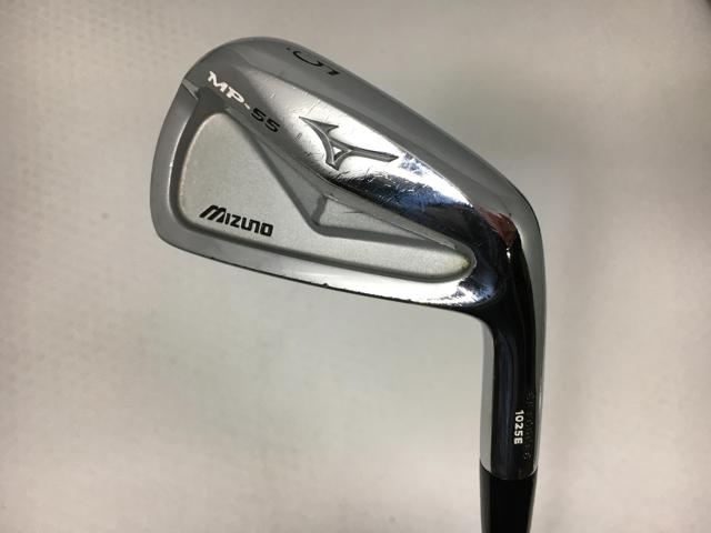 【中古ゴルフクラブ】(6本セット)ミズノ MP-55 アイアン 2015 (日本仕様) D/G 95 5〜9.P【14日間返品OK】
