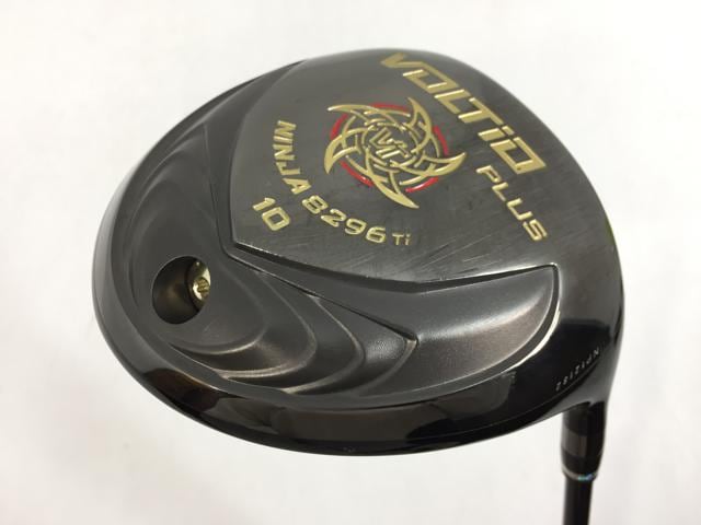 【中古ゴルフクラブ】カタナゴルフ VOLTIO NINJA PLUS 8296Hi BLACK ドライバー 2018 (高反発) Speeder 462 エボリューション 1W【14日間返品OK】