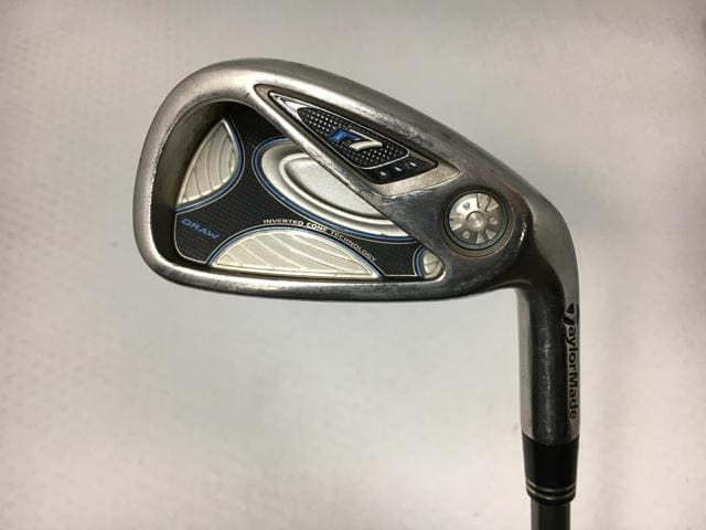 【中古ゴルフクラブ】(5本セット)テーラーメイド r7 Draw アイアン (日本仕様) RE-AX 45 LITE 5.7.8.9.P【14日間返品OK】