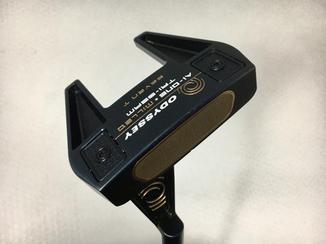 【中古ゴルフクラブ】オデッセイ Ai-ONE MILLED TRI-BEAM (ミルド トライビーム) SEVEN T パター 2024 STROKE LAB(ストローク ラボ) 90 シャフト パター【14日間返品OK】