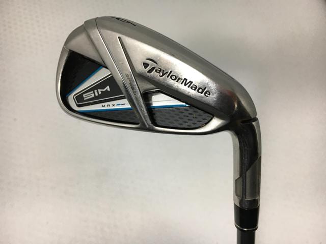 【中古ゴルフクラブ】(5本セット)テーラーメイド SIM MAX (シム マックス) アイアン 2020 (日本仕様) TENSEI BLUE TM60 6〜9.P【14日間返品OK】