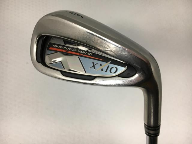 【中古ゴルフクラブ】(5本セット)ダンロップ ゼクシオ10 テン (XXIO 10 X) アイアン 2018 (ネイビー) NSプロ 870GH D.S.T 6〜9.P【14日間返品OK】