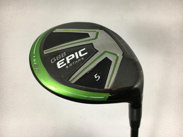 お買い得品！【中古ゴルフクラブ】キャロウェイ GBB EPIC(エピック) STAR フェアウェイ 2017 (日本仕様) Speeder エボリューション for GBB 5W【14日間返品OK】