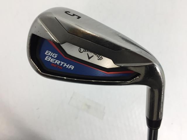【中古ゴルフクラブ】(8本セット)キャロウェイ ビッグバーサ ベータ (BETA) アイアン 2015 (日本仕様) GS90 CPT 5〜9.P.A.S【14日間返品OK】