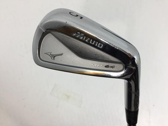 【中古ゴルフクラブ】(6本セット)ミズノ MP-64 アイアン (日本仕様) NSプロ 950GH 5〜9.P【14日間返品OK】