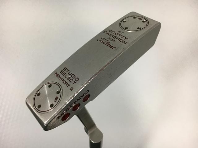 お買い得品！【中古ゴルフクラブ】タイトリスト スコッティ・キャメロン スタジオセレクト ニューポート2 オリジナルスチール パター【14日間返品OK】