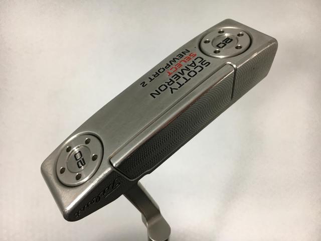 お買い得品！【中古ゴルフクラブ】タイトリスト スコッティ・キャメロン セレクト ニューポート2 2016 オリジナルスチール パター【14日間返品OK】