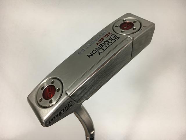 お買い得品！【中古ゴルフクラブ】タイトリスト スコッティ・キャメロン セレクト ニューポート2.5 2016 オリジナルスチール パター【14日間返品OK】