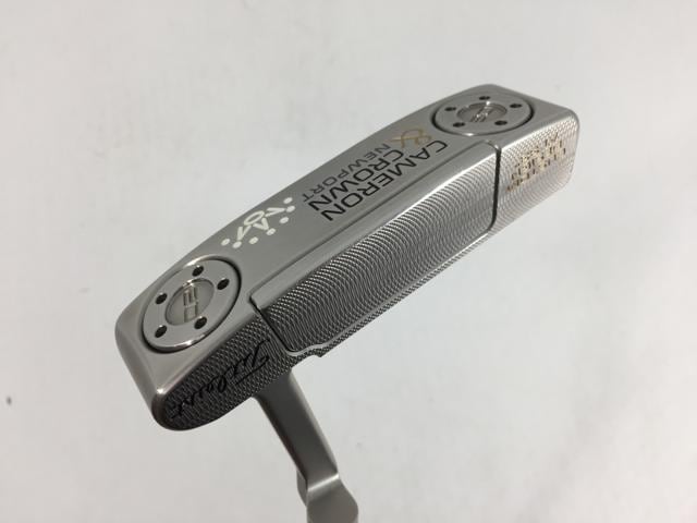 【中古ゴルフクラブ】タイトリスト スコッティ・キャメロン CAMERON&CROWN ニューポート オリジナルスチール パター【14日間返品OK】