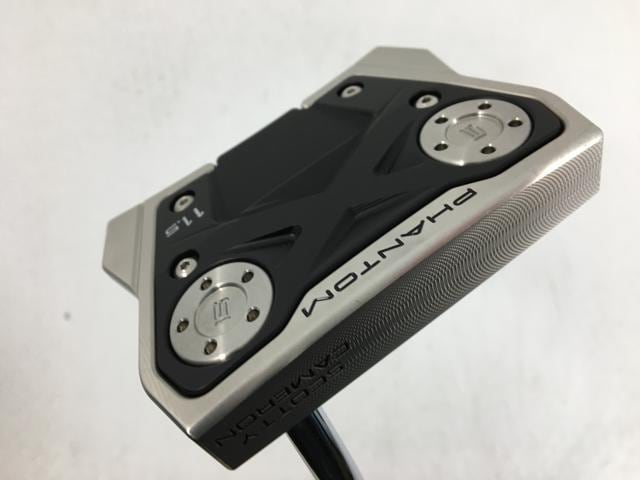 お買い得品！【中古ゴルフクラブ】【超美品】タイトリスト スコッティ・キャメロン PHANTOM X 11.5 (ファントムX 11.5) 2022 オリジナルスチール パター【14日間返品OK】