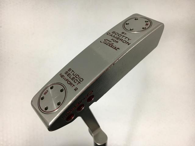 お買い得品！【中古ゴルフクラブ】タイトリスト スコッティ・キャメロン スタジオセレクト ニューポート2 オリジナルスチール パター【14日間返品OK】