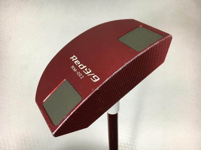 お買い得品！【中古ゴルフクラブ】キャスコ Red 9/9 RM-002 パター (マレットタイプ) 2017 オリジナルスチール パター【14日間返品OK】