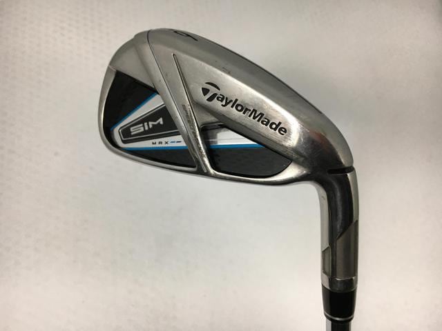 【中古ゴルフクラブ】(5本セット)テーラーメイド SIM MAX (シム マックス) アイアン 2020 (日本仕様) KBS MAX85 JP スチール 6〜9.P【14日間返品OK】