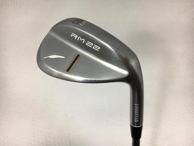 お買い得品！【中古ゴルフクラブ】フォーティーン RM-22 フォージド ウェッジ (ニッケルクロム パールサテン) 50.07 NSプロ 950GH HT AW【14日間返品OK】