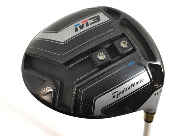 【中古ゴルフクラブ】テーラーメイド M3 460 ドライバー 2018 (日本仕様) ランバックス TYPE-S 65 1W【14日間返品OK】